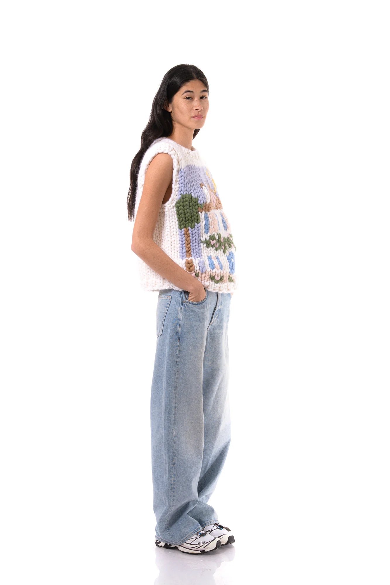 【受注生産】<Hope Macaulay> Meadow House Knit Vest