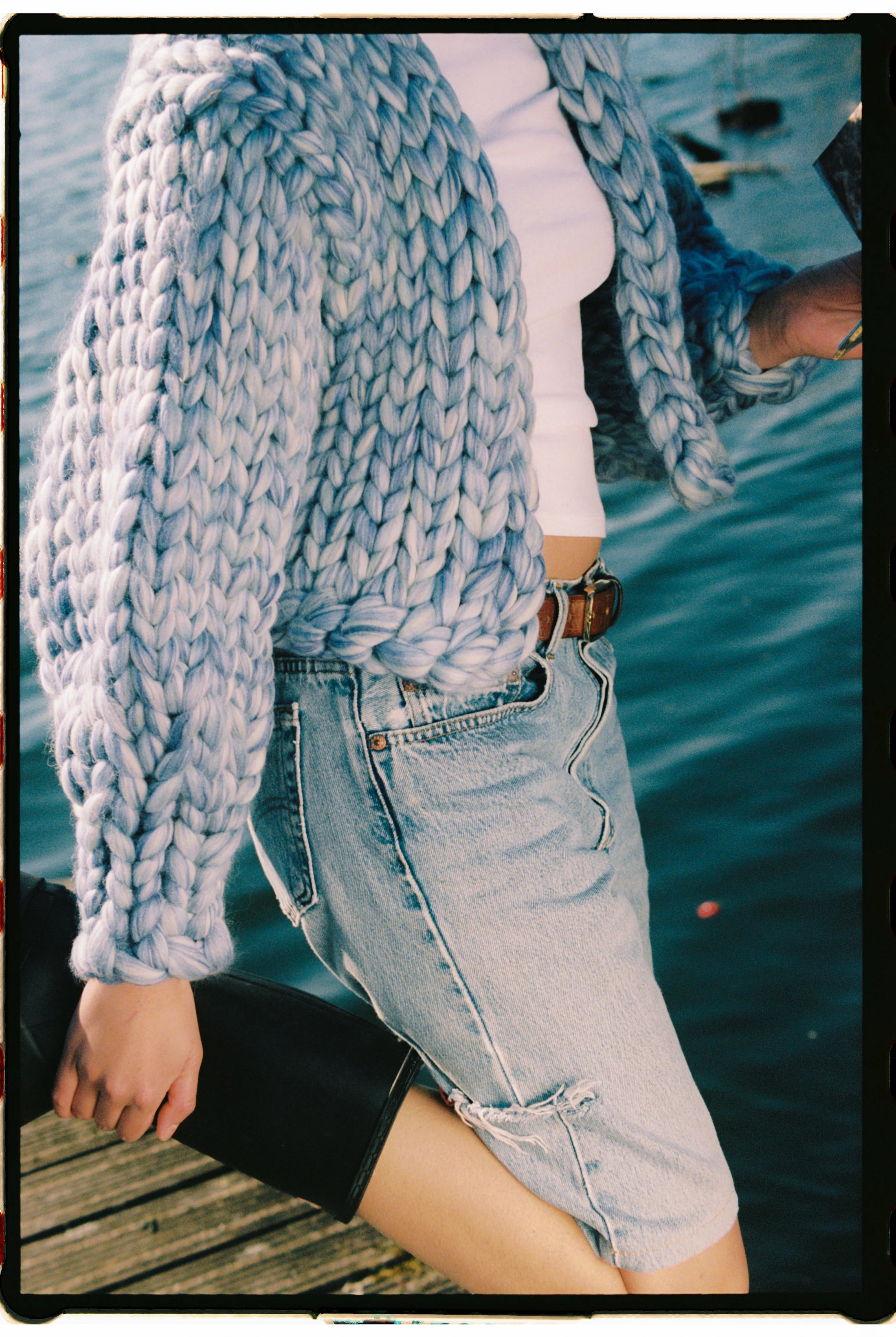 【受注生産】<Hope Macaulay> Celeste Colossal Knit Cardigan