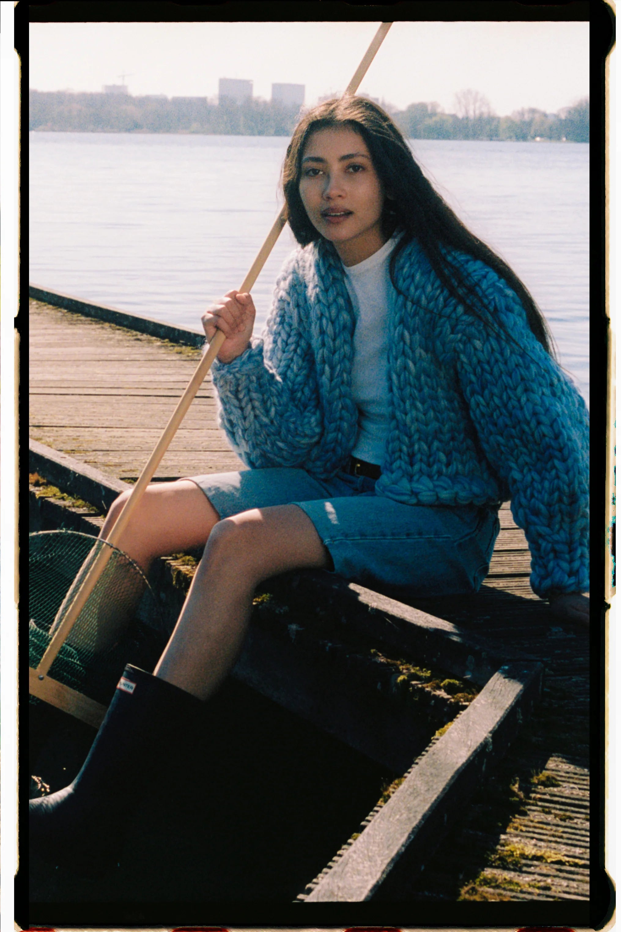 【受注生産】<Hope Macaulay> Celeste Colossal Knit Cardigan
