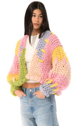 갤러리 뷰어로 이미지로드, 【受注生産】<Hope Macaulay> Pastel Colossal Knit Cardigan
