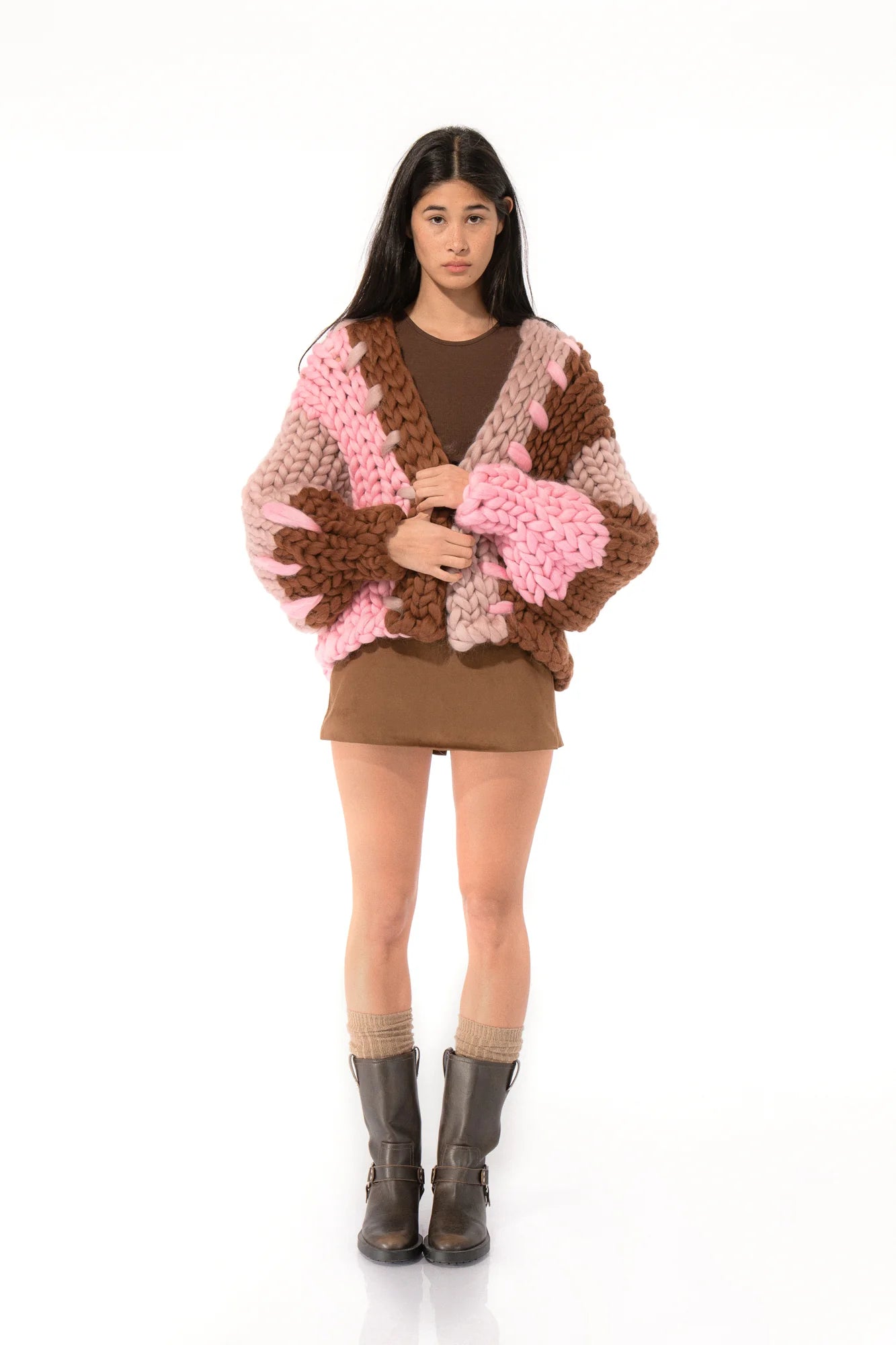 【受注生産】<Hope Macaulay> Bruna Colossal Knit Cardigan