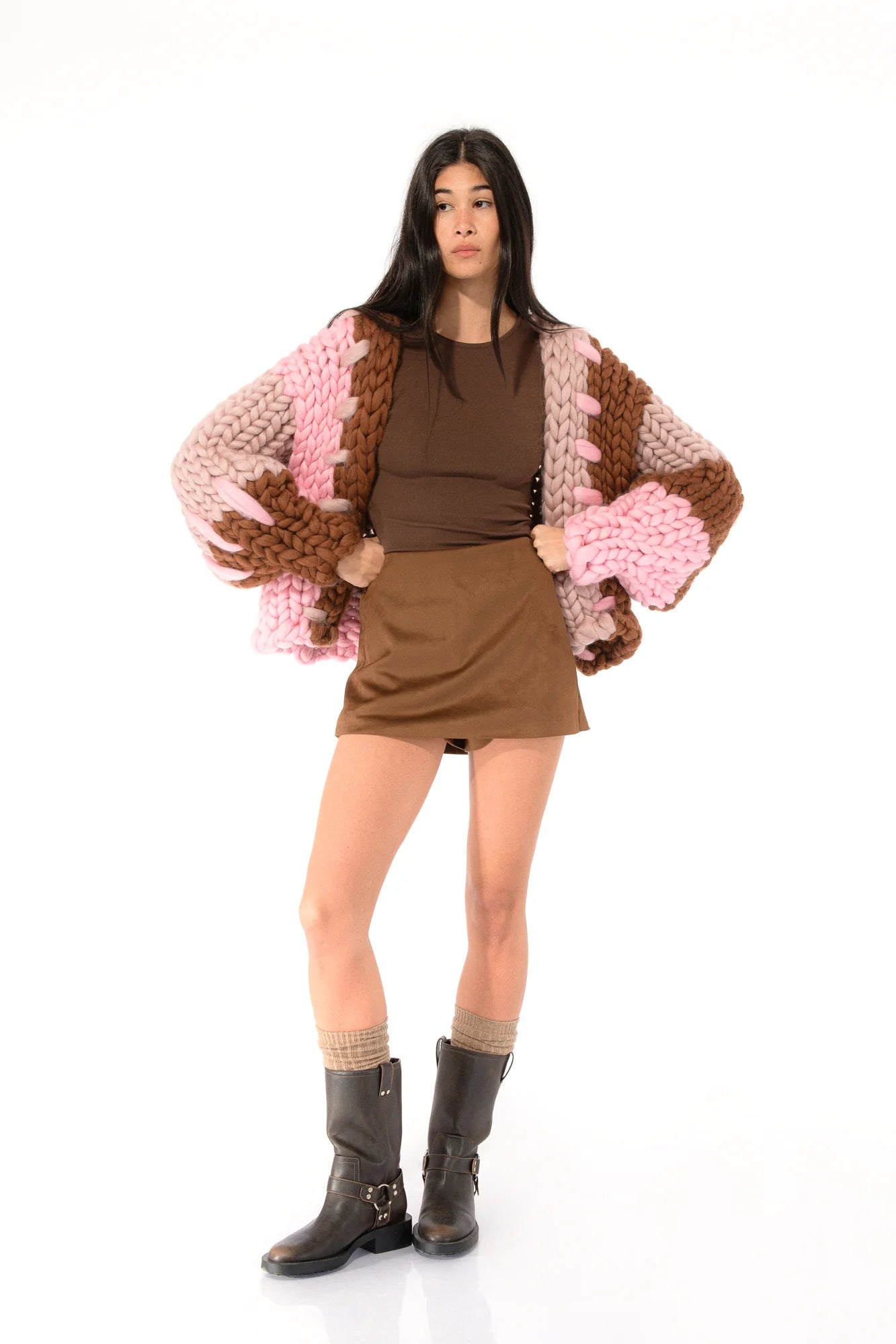 【受注生産】<Hope Macaulay> Bruna Colossal Knit Cardigan