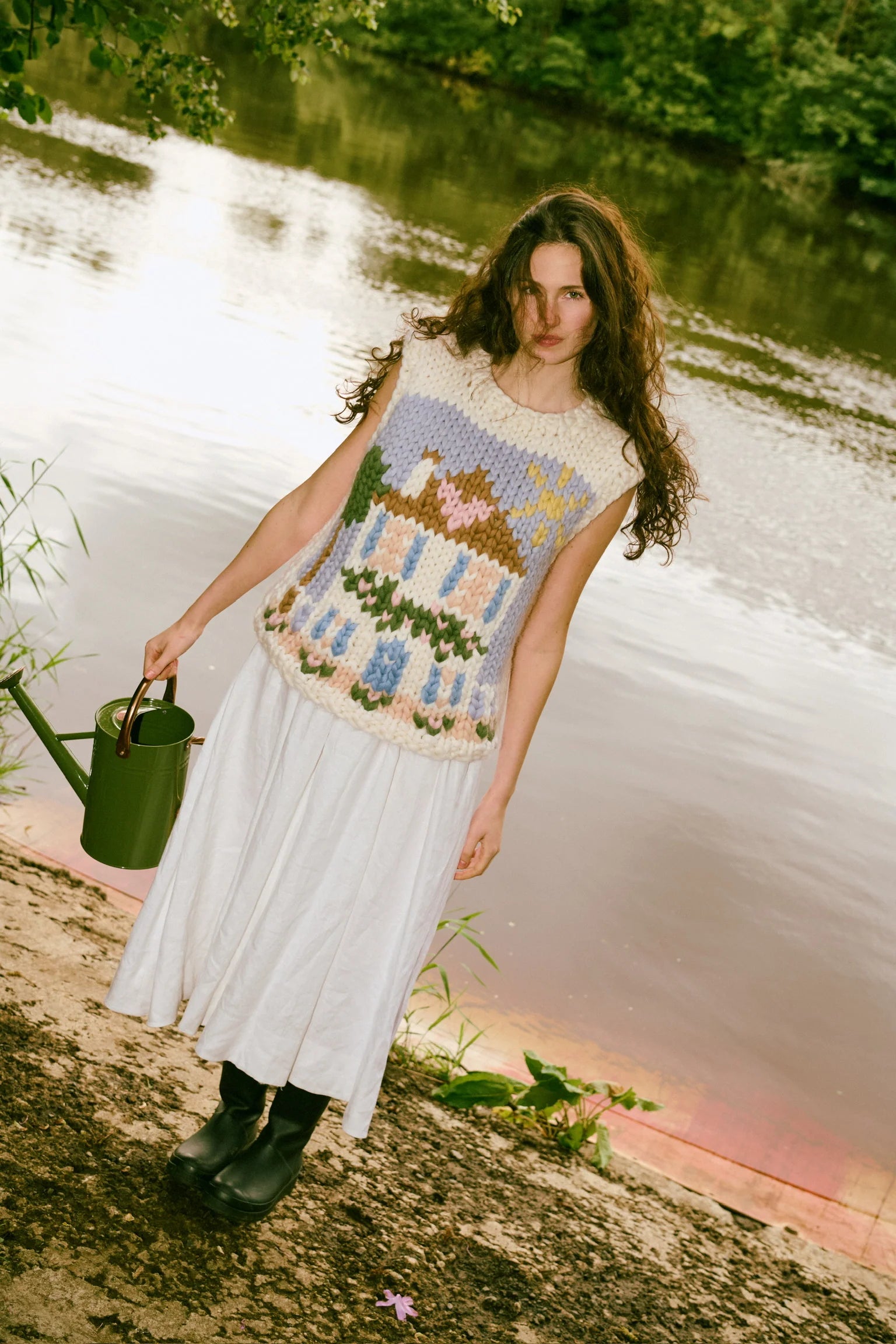 【受注生産】<Hope Macaulay> Meadow House Knit Vest