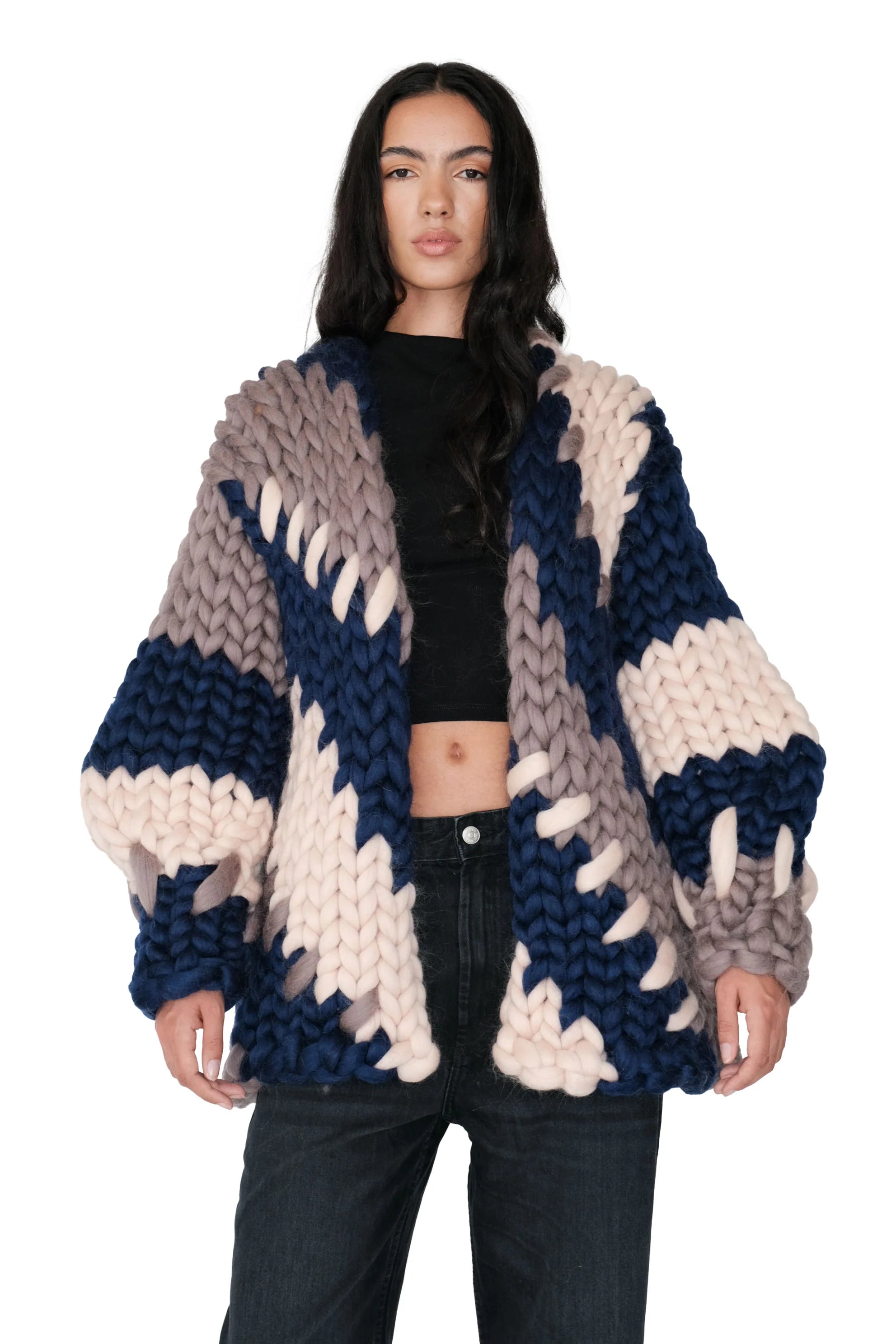 【受注生産】<Hope Macaulay> Nova Colossal Knit Cardigan
