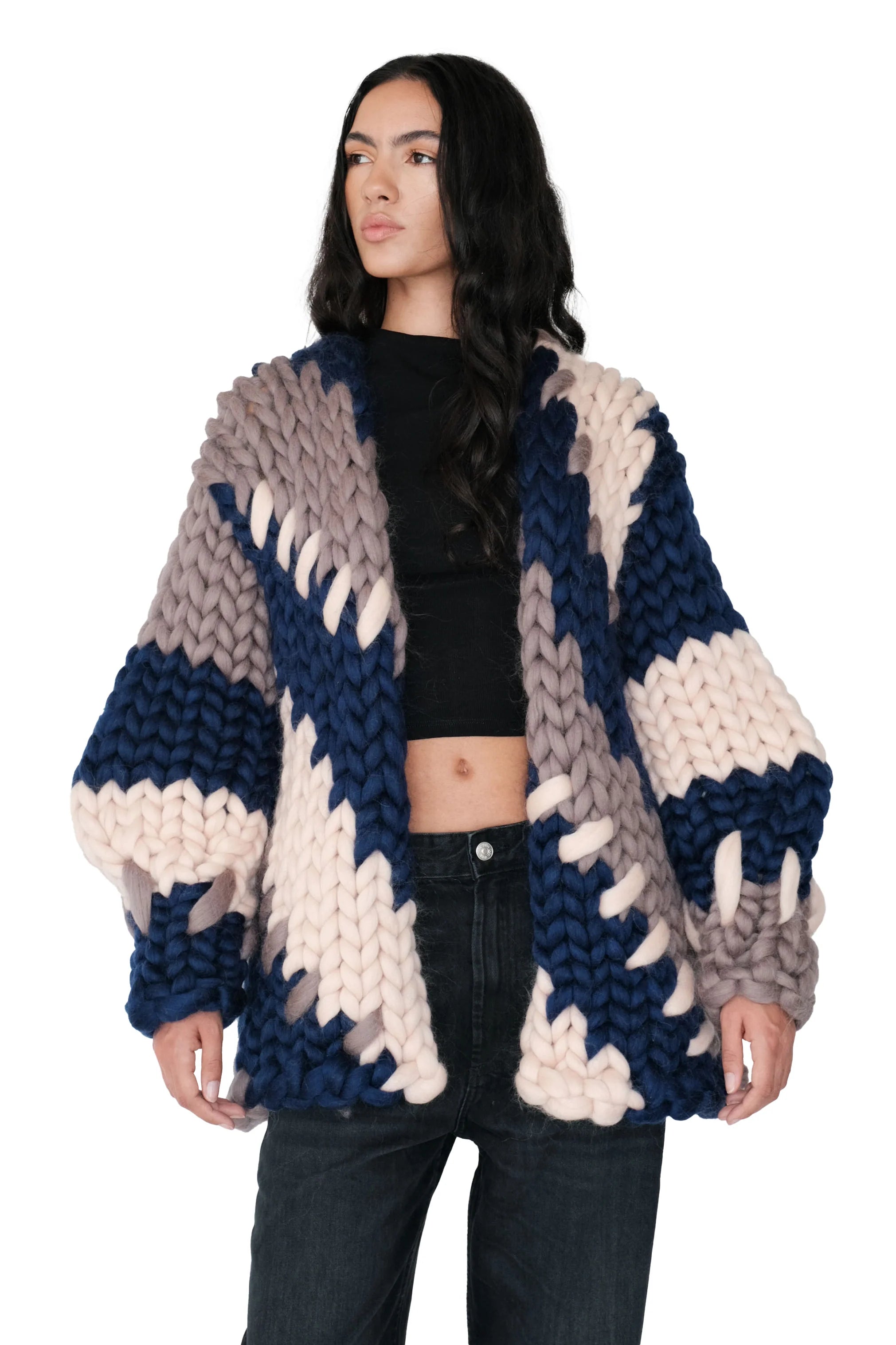 【受注生産】<Hope Macaulay> Nova Colossal Knit Cardigan