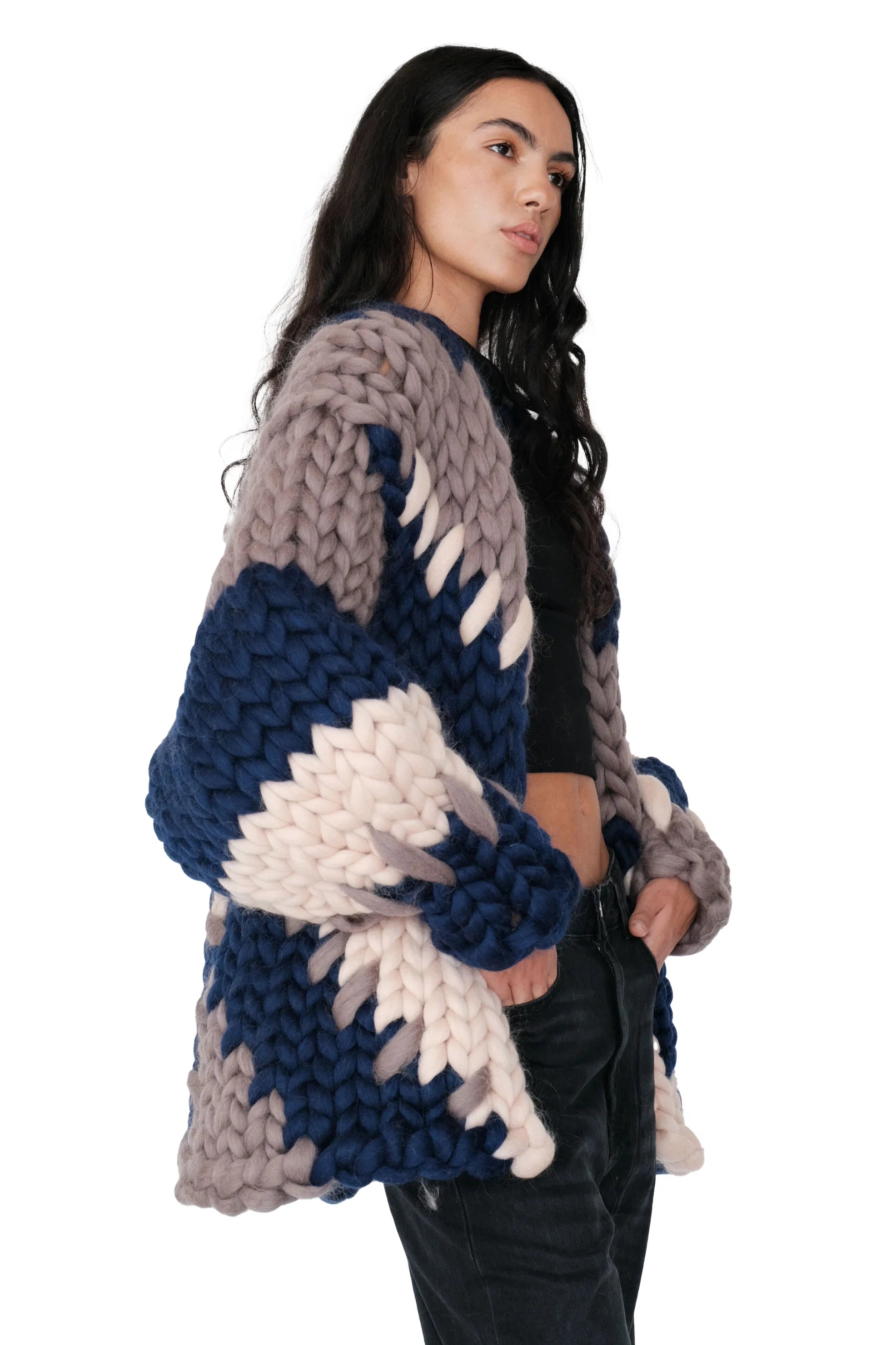 【受注生産】<Hope Macaulay> Nova Colossal Knit Cardigan