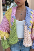 갤러리 뷰어로 이미지로드, 【受注生産】<Hope Macaulay> Pastel Colossal Knit Cardigan
