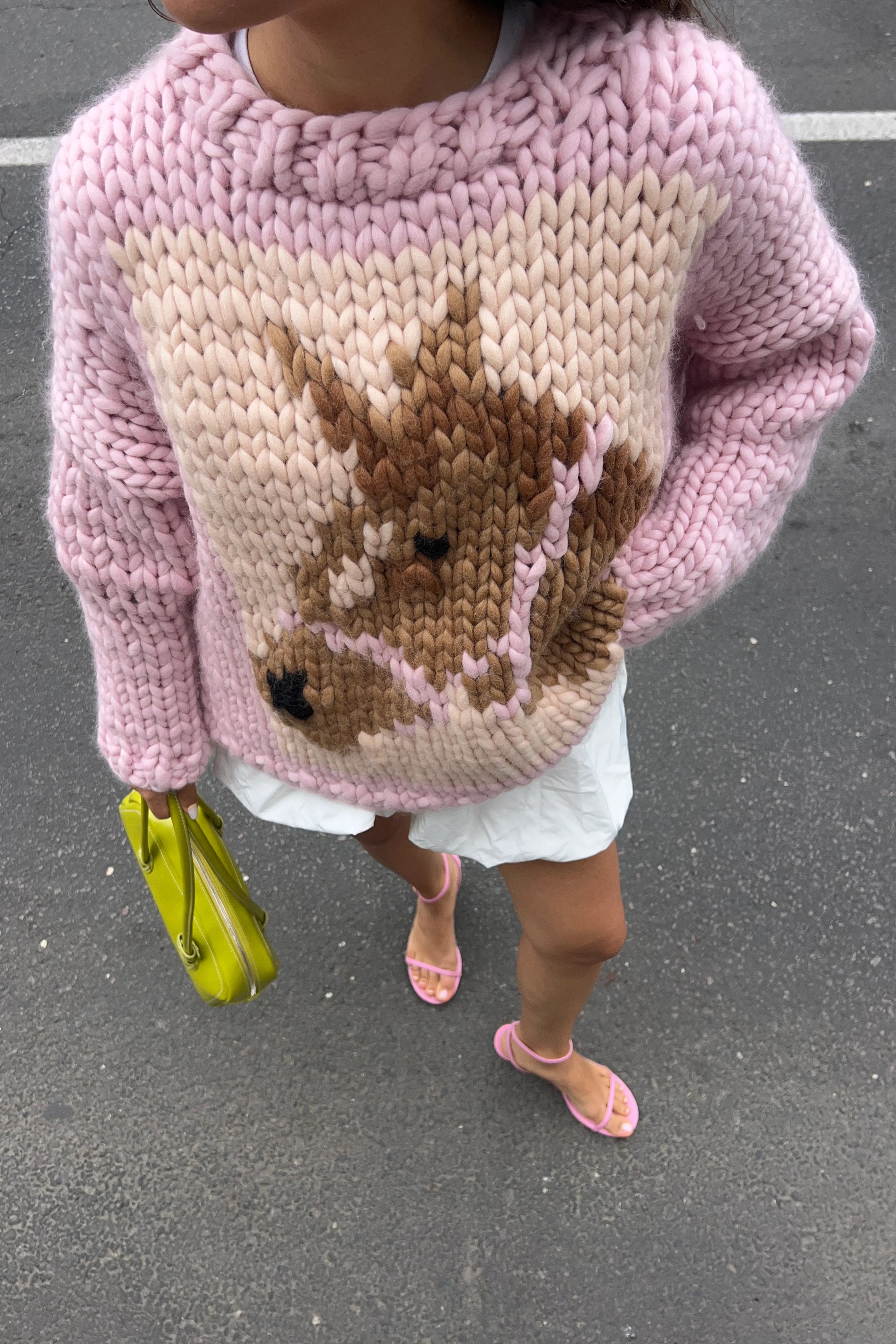 【受注生産】<Hope Macaulay> Cowgirl Chunky Knit Sweater