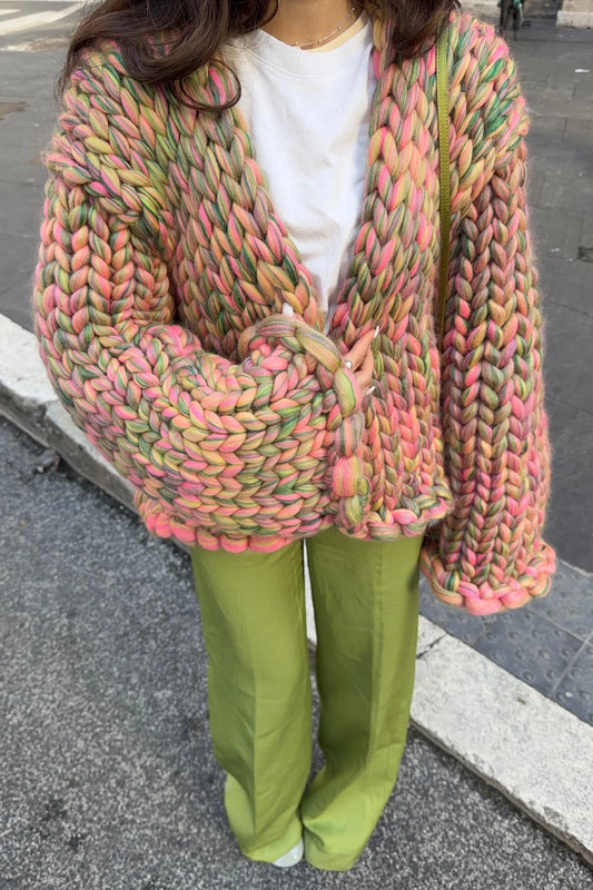 【受注生産】<Hope Macaulay> Lila Colossal Knit Cardigan