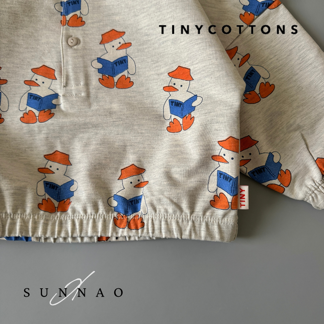 <TINYCOTTONS> READERS MOCKNECK SWEATSHIRT（2-8Y）