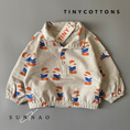 Gallery viewerに画像を読み込む, <TINYCOTTONS> READERS MOCKNECK SWEATSHIRT（2-8Y）
