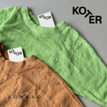갤러리 뷰어로 이미지로드, <Studio Koter> RIVER TEDDY SWEATSHIRT - Brown
