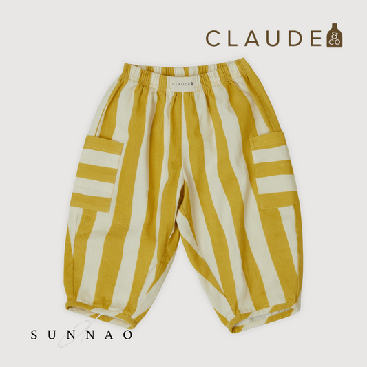 <Claude&Co> Emerson Honey Trouser Stripe（1-6Y）