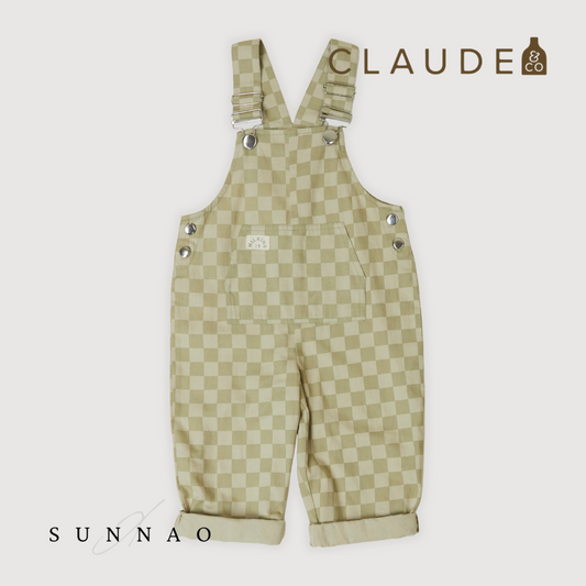 <Claude&Co>Cecile Check Dungaree （6M-5Y）