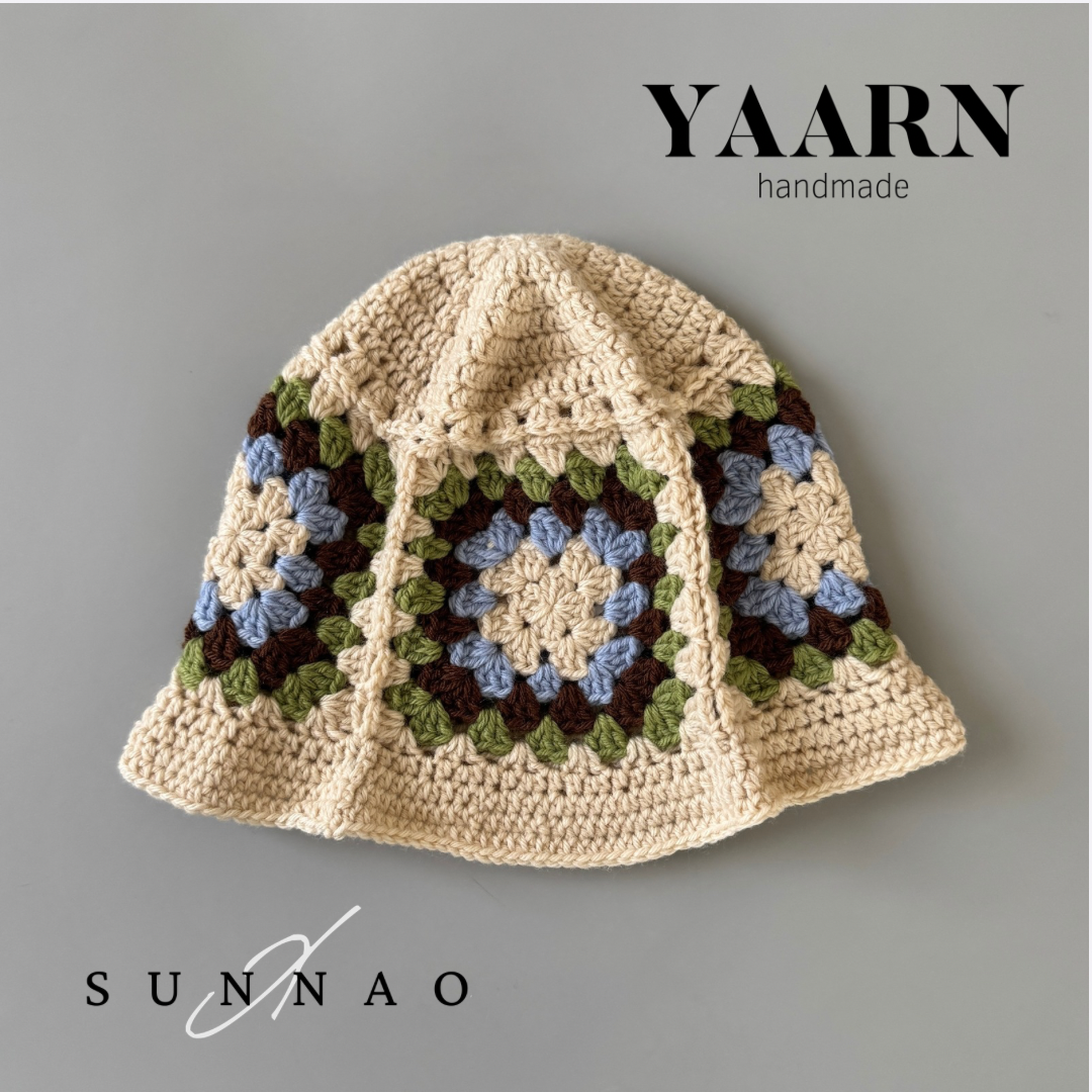 <YAARN>Woolen Hat AVERY - Frost Combo