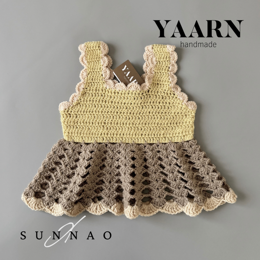 Cotton Vest ROWAN - Multi Blush (1-8Y)