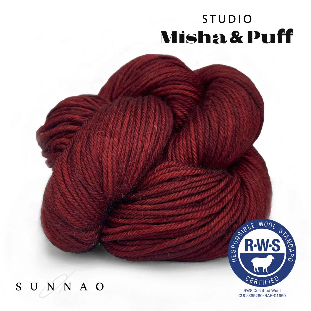 <STUDIO MISHA&PUFF>RWS Yarn Skein - Brick