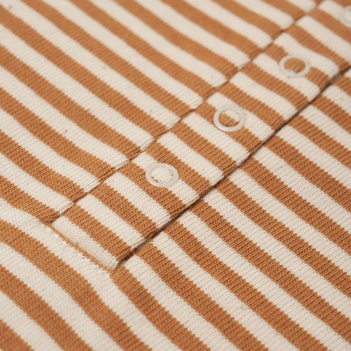 <Organic zoo> Copper Stripes Beach Romper - DROP2