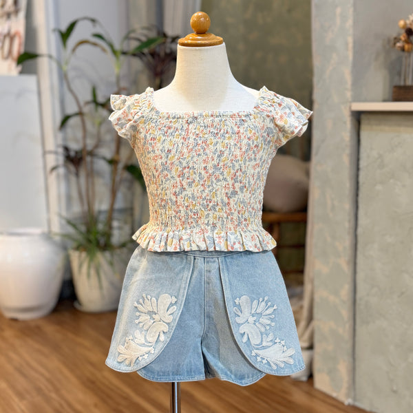 【SET】Rylee+cru tops & Louise misha shorts