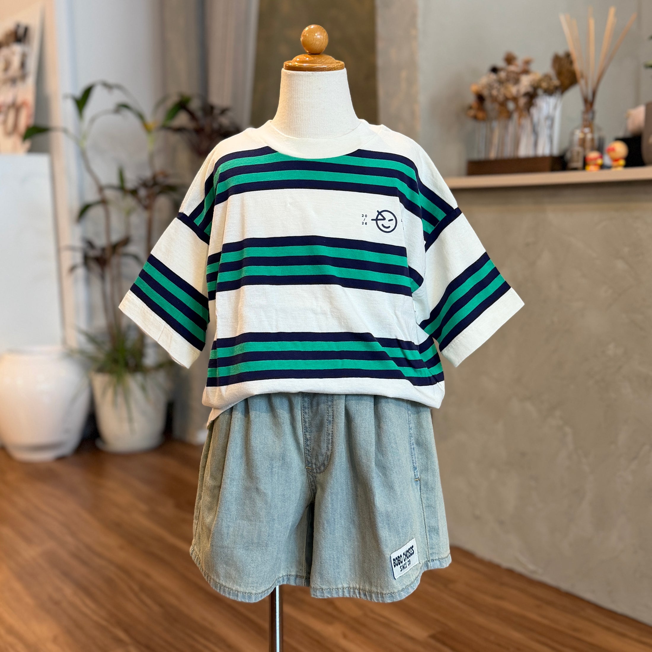 【SET】Wynken tops & BOBO CHOSES shorts