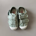 갤러리 뷰어로 이미지로드, <Cienta>Double strap velcro sneaker - AQUA 78777
