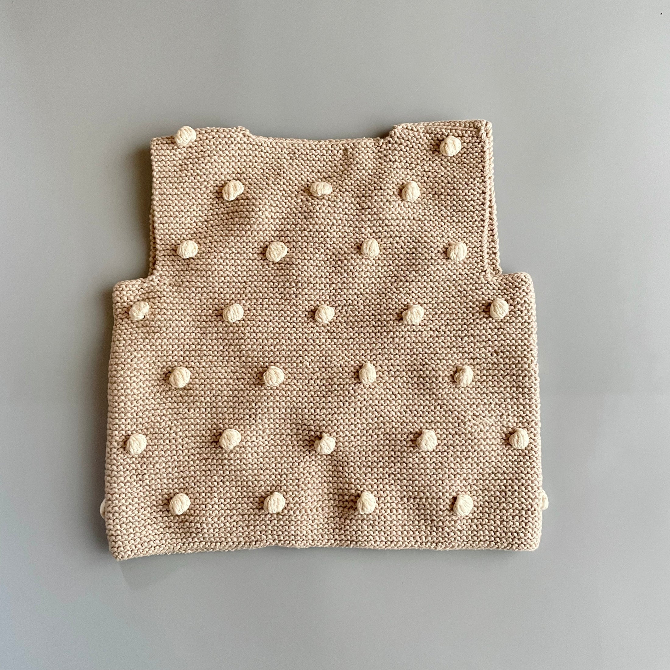 <Babytoly>Popcorn Vest - BEIGE/NATURAL