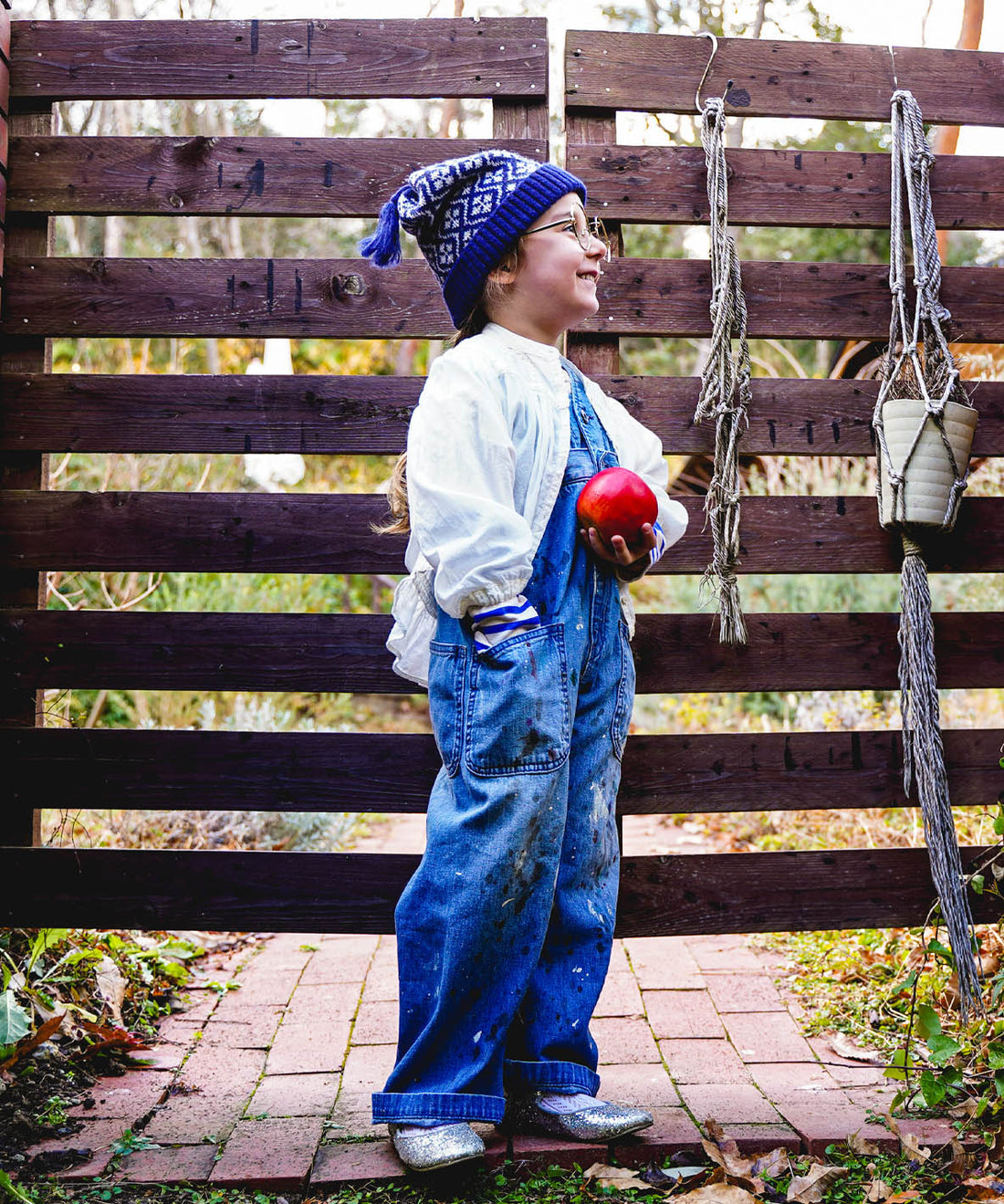 <Go To Hollywood> Work Denim Sailor Combinaison