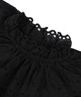 Gallery viewerに画像を読み込む, <FITH> Lacy Smocked Tee - Black

