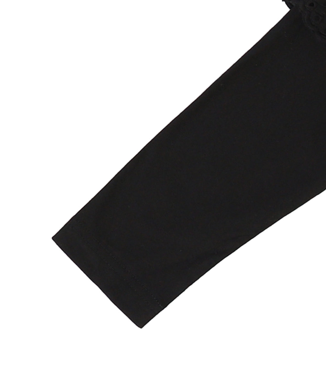 <FITH> Lacy Smocked Tee - Black