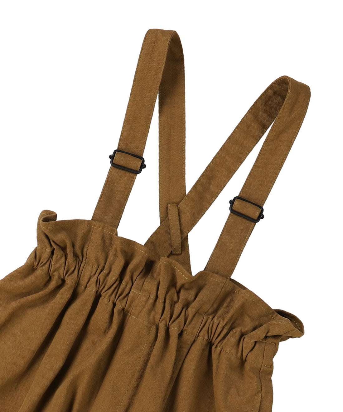 <FITH> Suspender Curved Pants - Beige