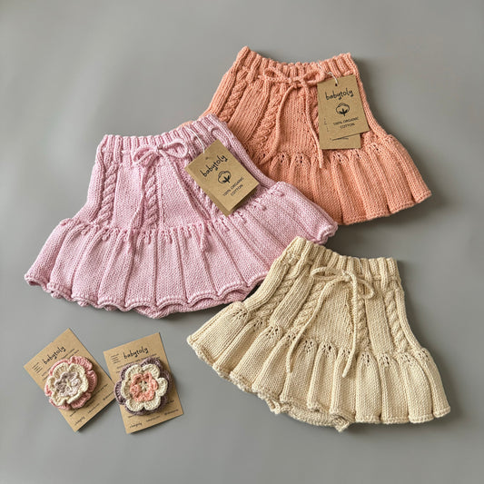 <Babytoly>Ivy skirt - CANDY PINK