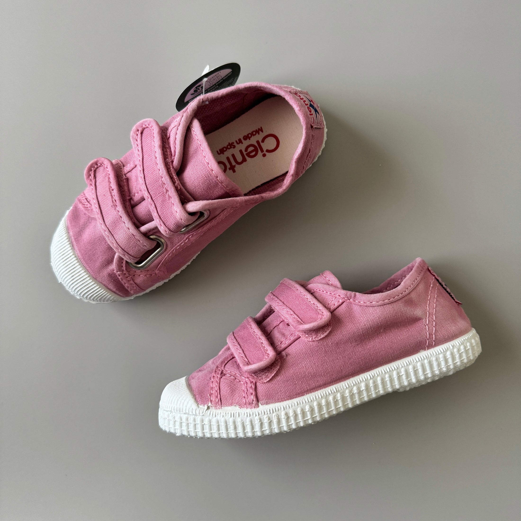 <Cienta>Double strap velcro sneaker - ROZA 78777-Cienta-SUNNAO