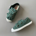 갤러리 뷰어로 이미지로드, <Cienta>Double strap velcro sneaker - SEAGREEN 78777
