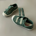 갤러리 뷰어로 이미지로드, <Cienta>Double strap velcro sneaker - SEAGREEN 78777
