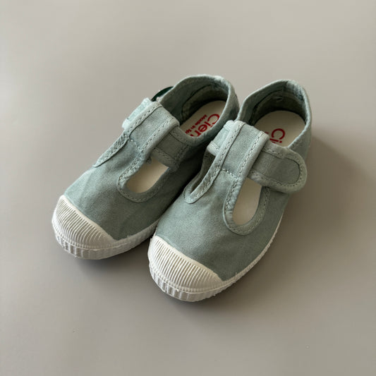 <Cienta>T strap shoes - AQUA 77777