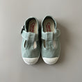 갤러리 뷰어로 이미지로드, <Cienta>T strap shoes - AQUA 77777
