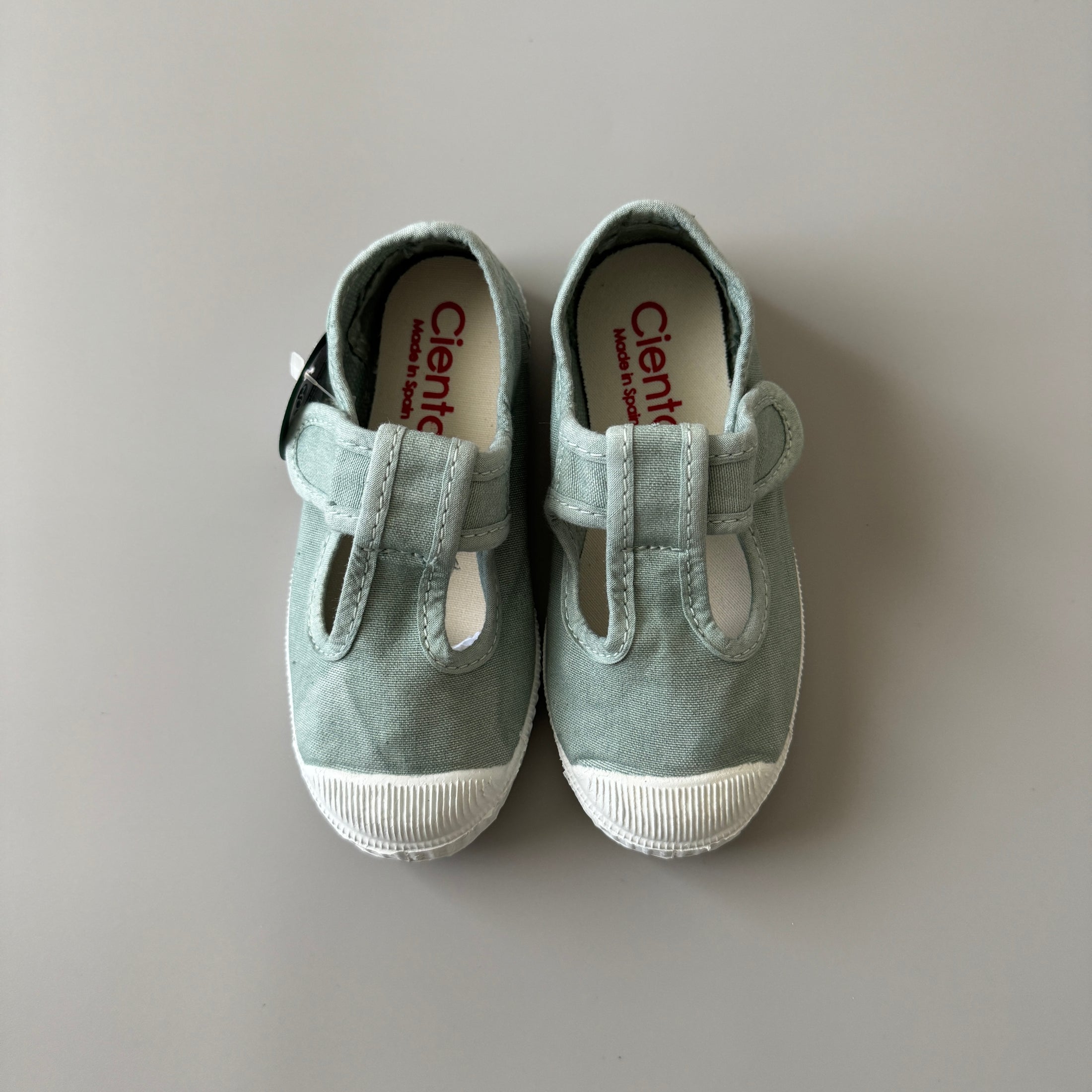 <Cienta>T strap shoes - AQUA 77777