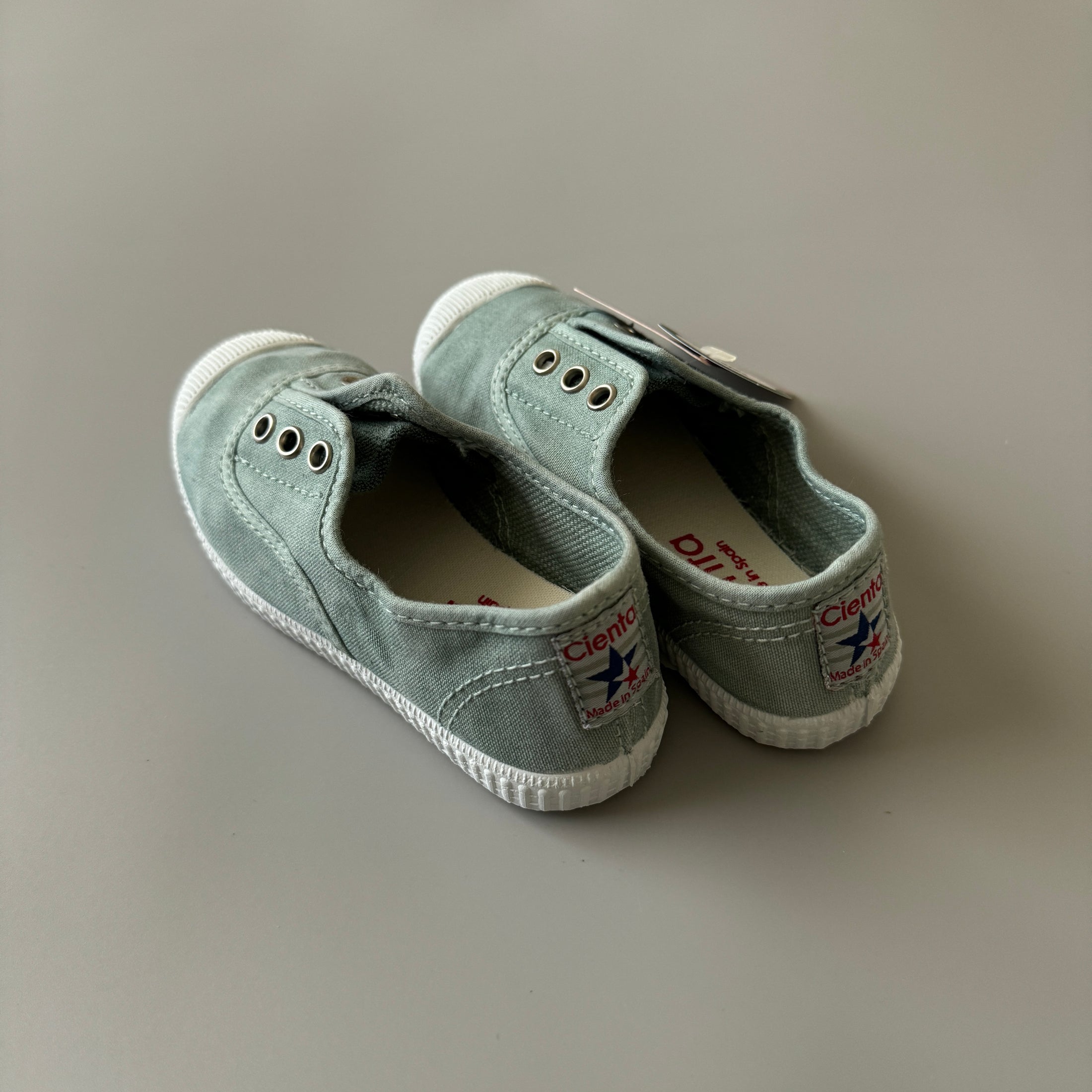 <Cienta>Deck shoes - AQUA 70777