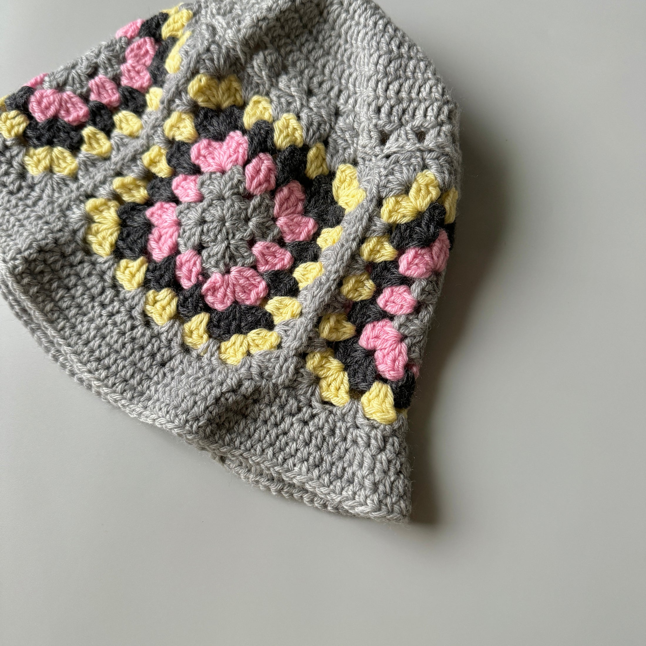 <YAARN>Woolen Hat - GSQ Pink（1-12Y）