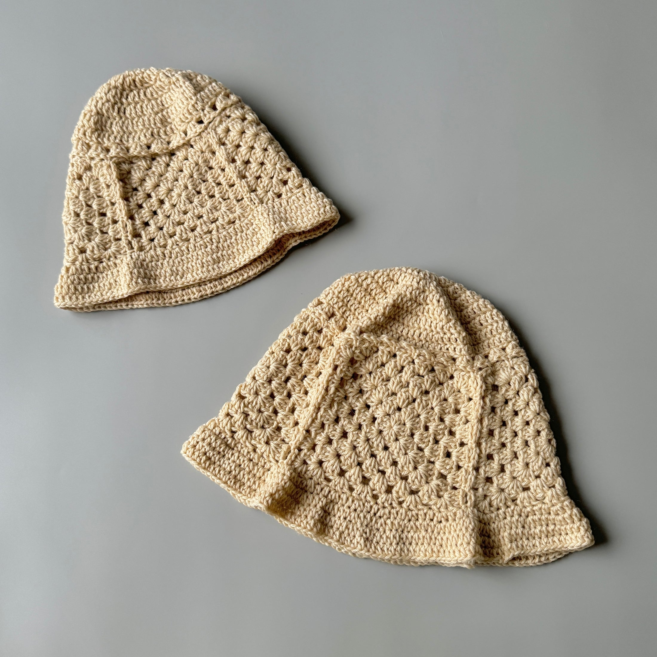 <YAARN>Woolen Hat - GSQ Vanilla（1-12Y）