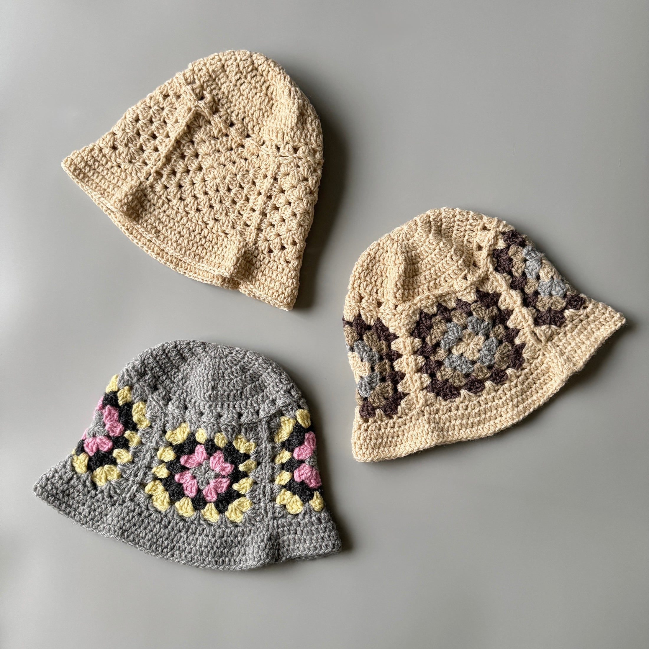 <YAARN>Woolen Hat - GSQ Pink（1-12Y）