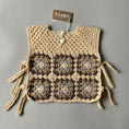 Gallery viewerに画像を読み込む, <YAARN>Woolen Vest ROWAN - GSQ Neutral（1-6Y）
