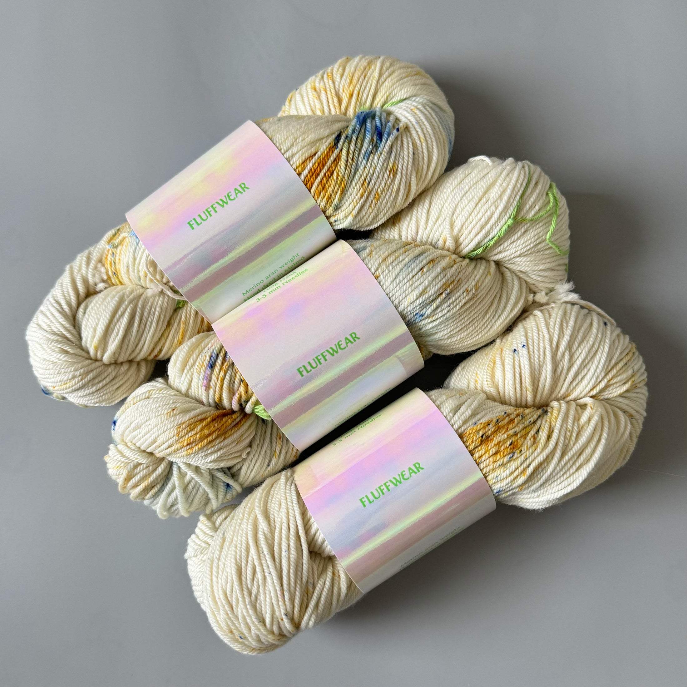 <FLUFFWEAR>SUPER WASH MERINO WOOL YARN - SUMMER