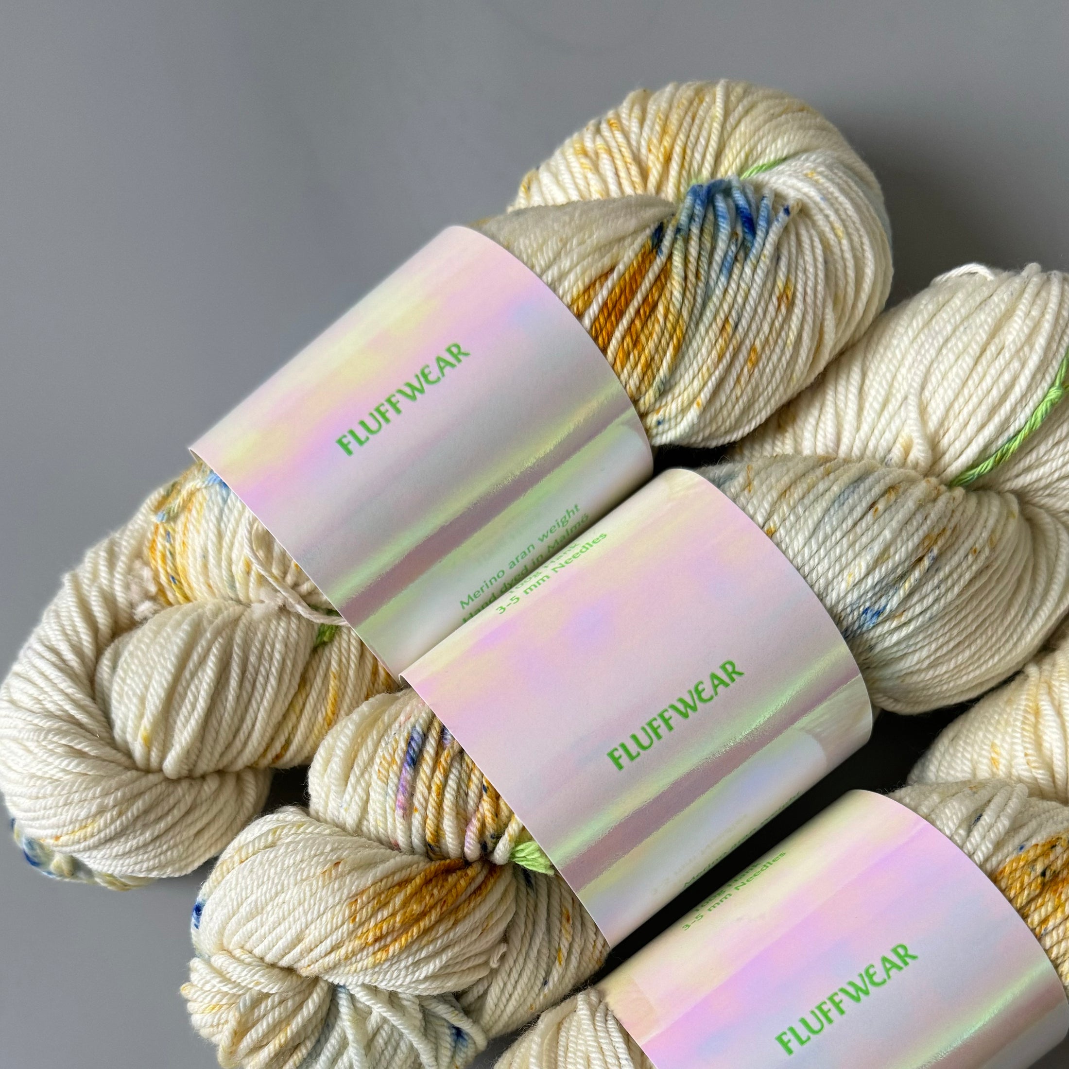 <FLUFFWEAR>SUPER WASH MERINO WOOL YARN - SUMMER