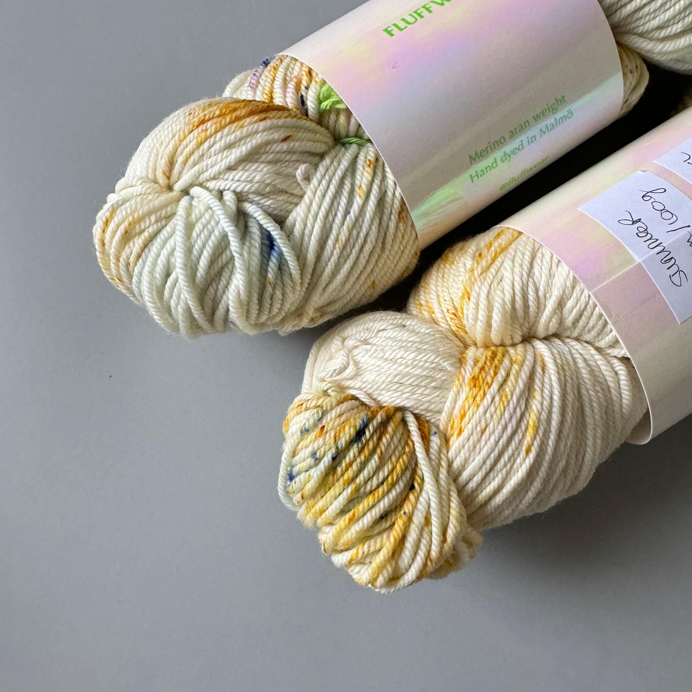 <FLUFFWEAR>SUPER WASH MERINO WOOL YARN - SUMMER