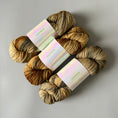 갤러리 뷰어로 이미지로드, <FLUFFWEAR>SUPER WASH MERINO WOOL YARN - BRINDLE
