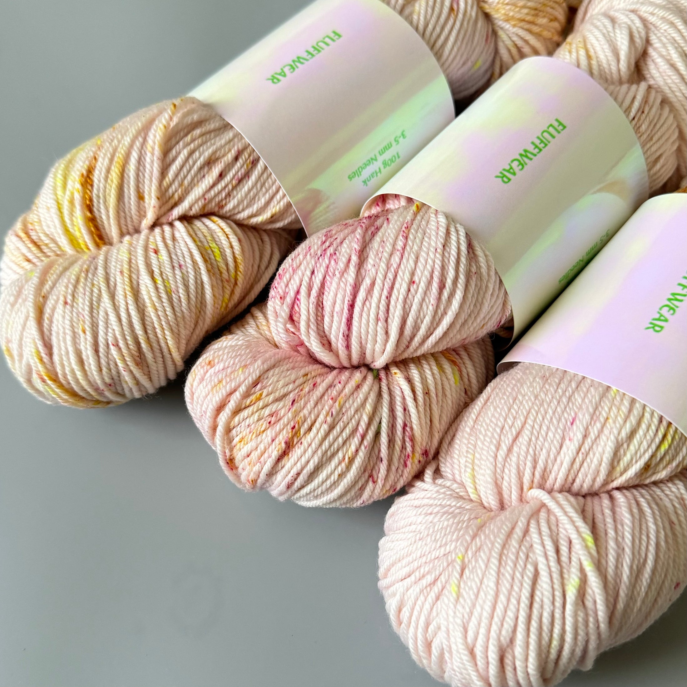 <FLUFFWEAR>SUPER WASH MERINO WOOL YARN - SILK