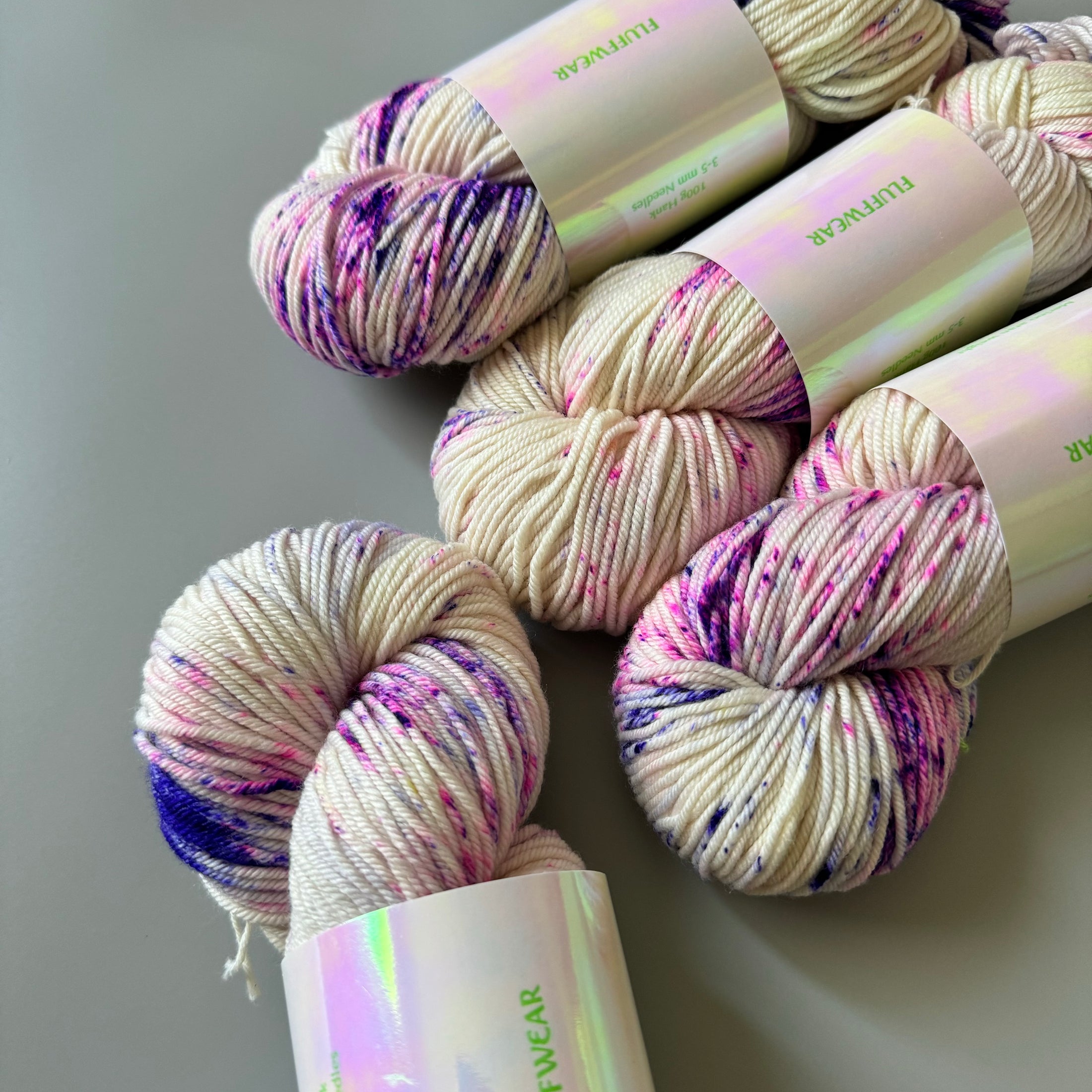 <FLUFFWEAR>SUPER WASH MERINO WOOL YARN - COSMO