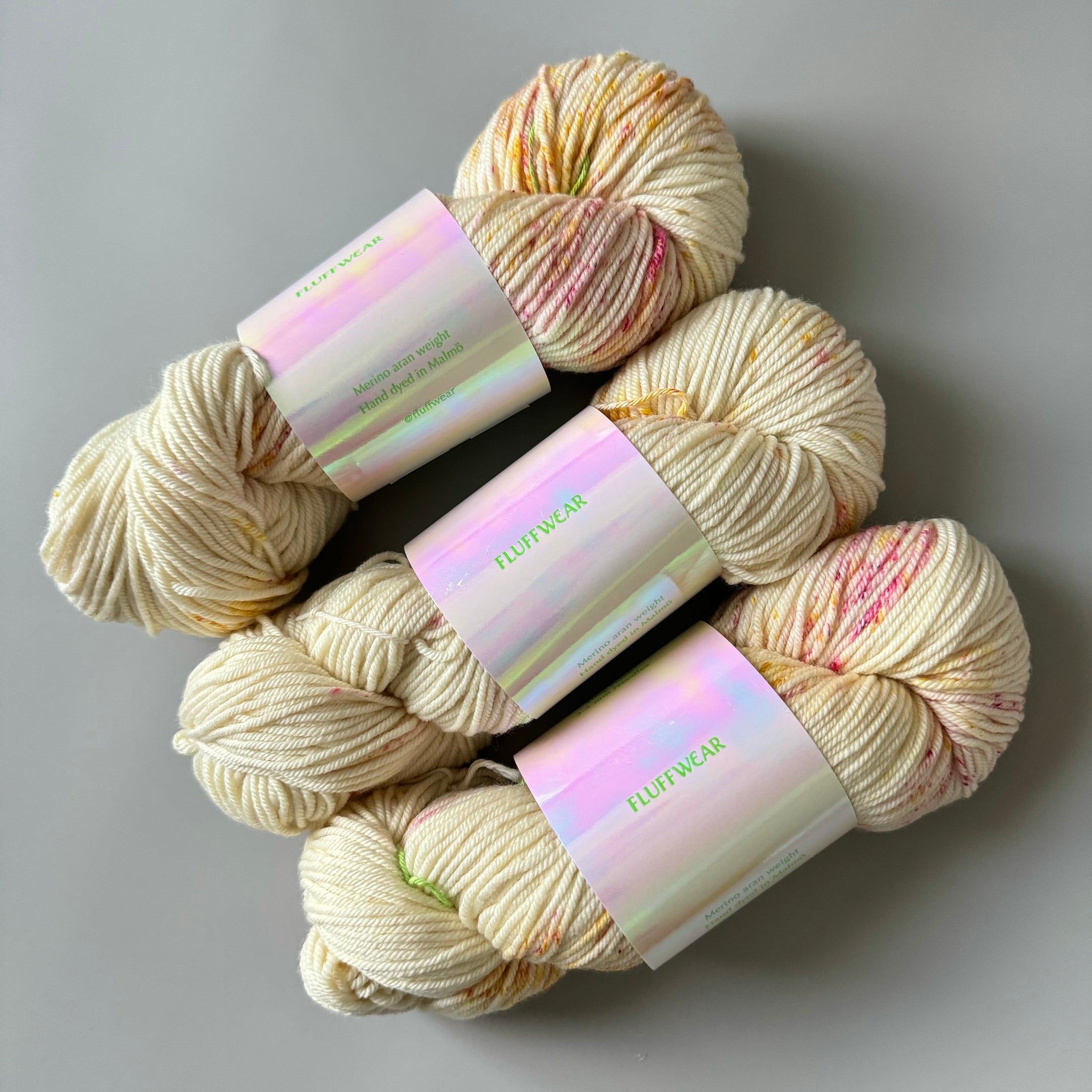 <FLUFFWEAR>SUPER WASH MERINO WOOL YARN - MEADOWS