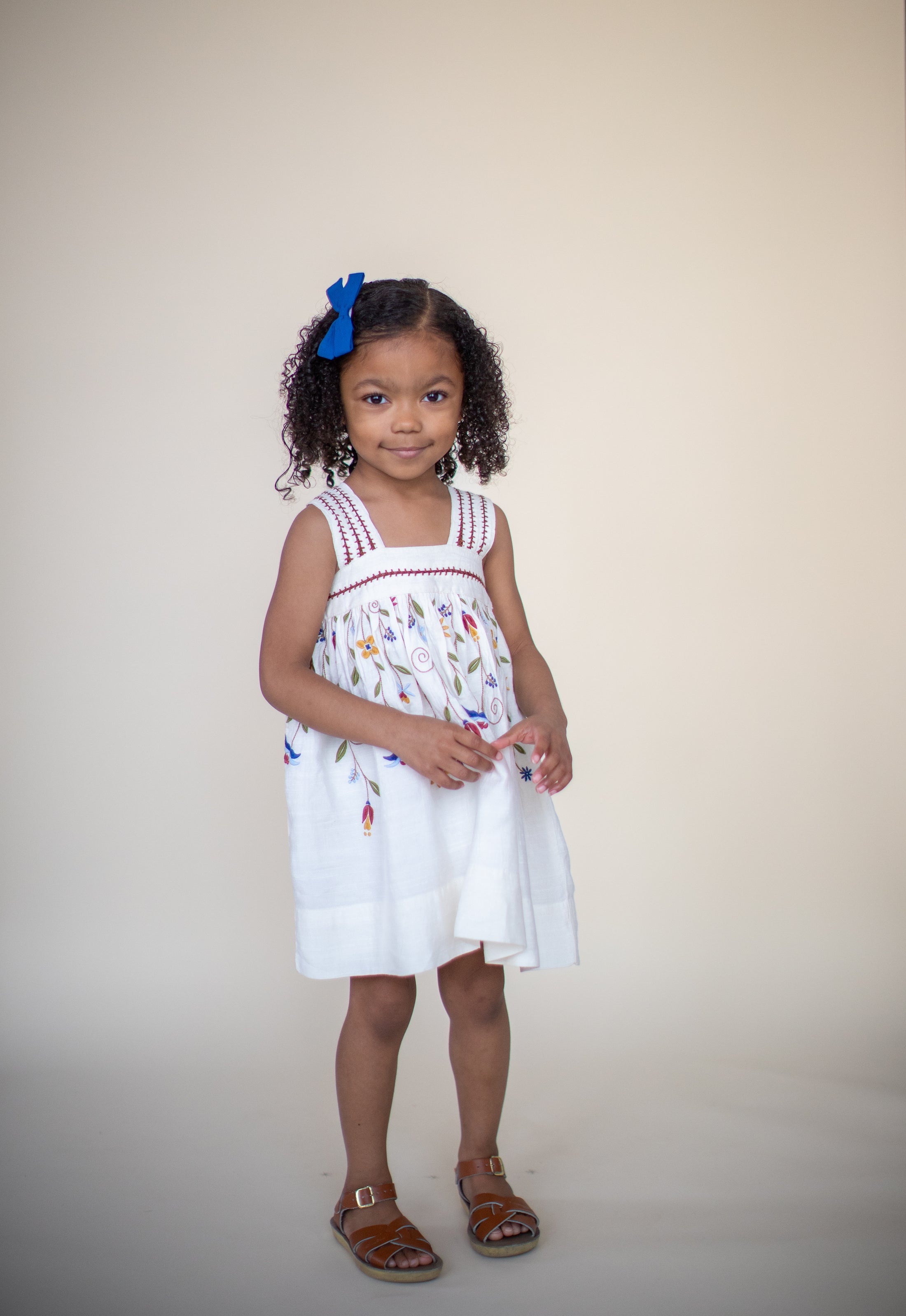 <Lali> Siena Dress in Opaline Silk（2-5Y）